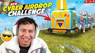 New Cyber Airdrop Only Challenge in Solo Vs Squad 🔥 Tonde Gamer  Free Fire Max [upl. by Elenaj]