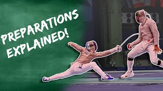 Preparations in Sabre  Fencing Explained 🤺 [upl. by Susej537]