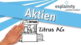 Aktien einfach erklärt explainity® Erklärvideo [upl. by Nosnorb]