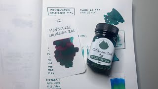 Monteverde California Teal Ink Review [upl. by Zinnes604]