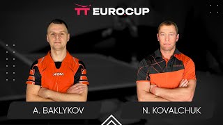 1110 Andrii Baklykov  Nazarii Kovalchuk 25102024 TT EuroCup Ukraine Star TABLE 3 [upl. by Imarej]