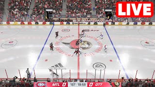 NHL LIVE🔴 Montreal Canadiens vs Ottawa Senators  18th January 2024  NHL Full Match  NHL 24 [upl. by Latreese]