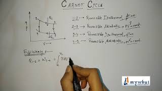 Carnot Cycle amp Efficiency [upl. by Alekim]