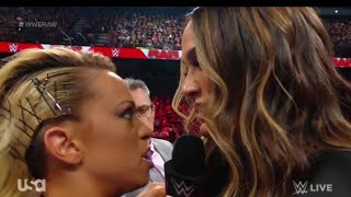 WWE RAW 9252023  Zoey Stark Confronts Nia Jax amp Demands A Fight With Her Immediately [upl. by Asta]