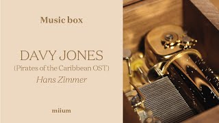 Davy Jones Pirates of the Caribbean OST  Hans Zimmer  30 Notes WindUp Music Box [upl. by Moureaux]