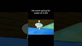 3 am water spongebob memes funny squidward [upl. by Tita]