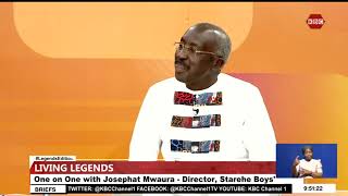 This weeks Living Legends got hold of Josephat Mwaura a Starehe Boys Centre old Boy [upl. by Yggep67]