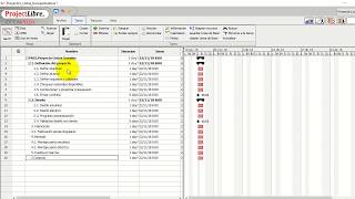 ProjectLibre Tutorial Básico 01 [upl. by Sivla]