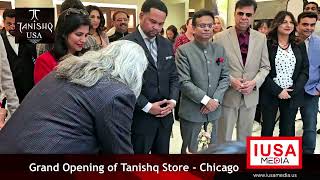 Tanishq Chicago Grand Opening  29th Feb Event Full Coverage [upl. by June]