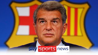 Barcelona debt up to £115bn as Joan Laporta slams Josep Maria Bartomeu [upl. by Chute577]