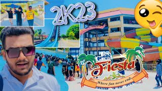 Fiesta water park Karachi 2023 picnic😍 [upl. by Anelam]