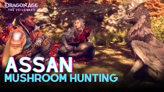 Assan on a MUSHROOM hunt  How to train a griffon  The Veilguard [upl. by Amihc]