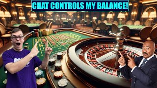 Chat Controls My ENTIRE Starting Balance Live Casino Game Mayhem [upl. by Ennirak]