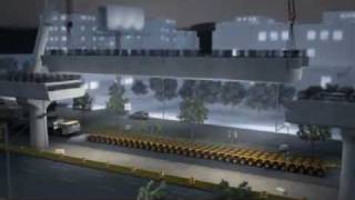 voxelstudios  Autopista Urbana del Sur Mexico DF [upl. by Ynohtnad]