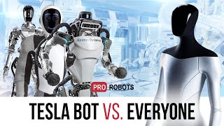 Tesla Bot News Robot AI  Humanoid robots are already a reality  Optimus vs Atlas and other robots [upl. by Delija]