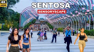 Newly Opened Sentosa Sensoryscape  Sentosa Island Singapore Tour 2024 [upl. by Milore569]