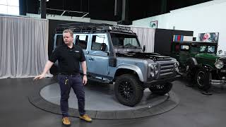 1986 Land Rover Defender 110 LS Swap 2008 Defender SVX BodyAt Celebrity Cars Las Vegas [upl. by Znieh203]