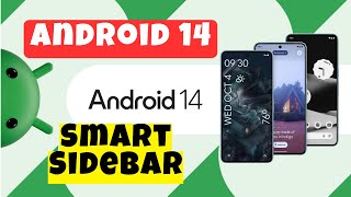 Smart Sidebar Android 14  How to set smart sidebar  Smart Sidebar Issue [upl. by Reisfield562]