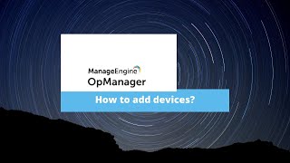 ManageEngine OpManager How to group network devices [upl. by Giavani]