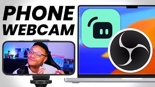 How To Use PHONE as Facecam in OBS amp Streamlabs for Free NEW 2023 [upl. by Oderfla]