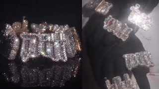 Kodak Black’s New Diamond Rings From Haimov Jewelers Are Insaaannee🥶💎💧💦 [upl. by Elga495]