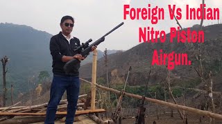 Foreign Nitro Piston Air Rifle Vs Indian Air Rifle [upl. by Masuh146]