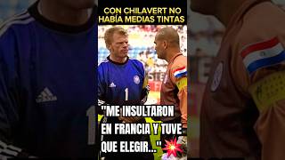 💥CHILAVERT Y SU REACCIÓN LOS INSULTOS EN EL VESTUARIO DEL RACING ESTRASBURGO paraguay futbol [upl. by Ijneb452]