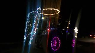 Smarden Christmas Lights Tractor Run 2023 [upl. by Ybrek]