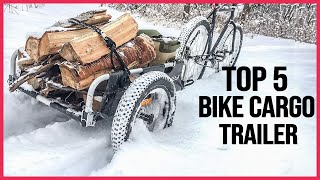 Top 5 Bike Cargo Trailer 2023 [upl. by Abby]