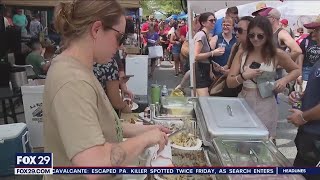 Thousands turn out for Kennett Square Mushroom Festival amid heightened security [upl. by Starling]