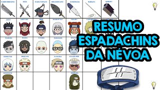 QUEM SÃO OS ESPADACHINS DA NÉVOA RESUMO DA HISTÓRIA DOS 7 ESPADACHINS DA NÉVOA NARUTO E BORUTO [upl. by Stephie]