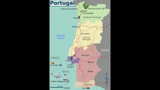 map of Portugal [upl. by Fedak952]