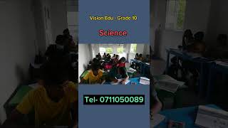 Vision Edu Ratmalana  ol science class  Sri Lanka  Science in Sinhala Grade 10 [upl. by Macnamara]