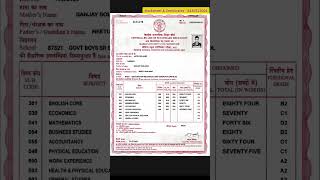 10th 12th CBSE Board Marksheet Editing  cbse board fake or dublicate marksheet cbse marksheet [upl. by Cassi]