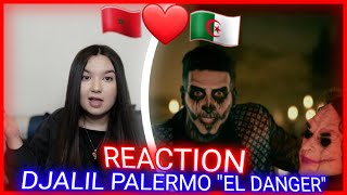 Djalil Palermo  El Danger Official Music Video Reaction [upl. by Repooc]