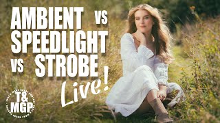 Outdoor Lighting Showdown Ambient Speedlight amp Strobes  LIVE with Gavin Hoey [upl. by Sachi362]