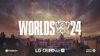 PL Worlds 2024  Playoffy  ĆWIERĆFINAŁ 2  HLE vs BLG  BO5 [upl. by Neram]