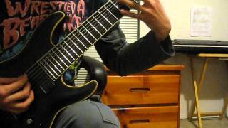 Aversions Crown  The Glass Sentient Guitar Cover [upl. by Cirda]