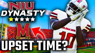 On The Road Against Maryland Can We Get The BIG Upset  College Football 25 Dynasty Ep 10 [upl. by Ellocin]