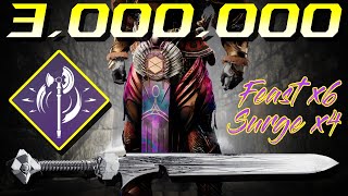 STOIC TITAN With 2 Swords Axes amp 3 MILLION Damage  SOLO Rathil Warlords Ruin  Destiny 2 Echoes [upl. by Ylek816]