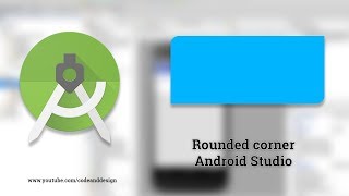 Rounded Corner in Android Studio  material design [upl. by Teplitz]