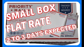 How to SHIPMAIL LABEL using PRIORITY MAIL FLAT RATE SMALL BOX  POST OFFICE DOMESTIC ONLY [upl. by Annavoig136]