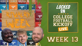 COLLEGE FOOTBALL KICKOFF LIVE OHIO STATE VS MICHIGAN OREGON STATE VS OREGON PLUS RIVALRY WEEK [upl. by Gilberto244]