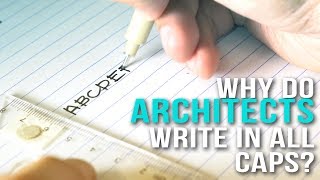 Architectural Lettering Techniques [upl. by Annaeerb]