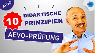 10 didaktische Prinzipien die du beachten musst  AEVOPrüfung [upl. by Ecerehs295]