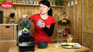 Vitamix Turboblend  Grüner Smoothie mit Wirsing [upl. by Lipson226]