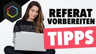 REFERAT TIPPS 13 ● Präsentation vorbereiten Struktur amp Recherche [upl. by Evie691]