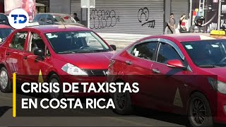 Taxistas aseguran que viven en crisis por las plataformas digitales [upl. by Sinnal]