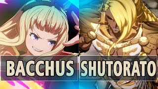 GBVSR🔥Bacchus Cagliostro Vs Shutorato Beelzebub🔥 High Level Gameplay [upl. by Etnoj163]