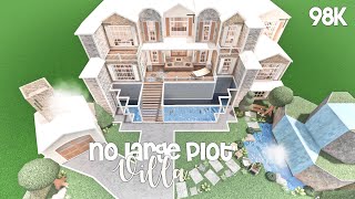 No Large Plot Villa  Bloxburg Build [upl. by Nilesoj797]